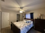 Queen Bedroom 2 with Ceiling Fan